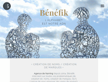 Tablet Screenshot of benefik.com